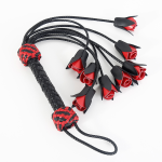 OEM Sex Ass Spanking Whip Sexy Horse Whip for Couple Rose Sex Toys Bondage Leather Spanking Ass Whip