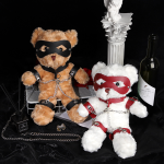 OEM SM Toy Teddy Bear Pendants Gift for Adult Game Stuffed Sex Toy Bondage Gear Bears Stuffed Animals