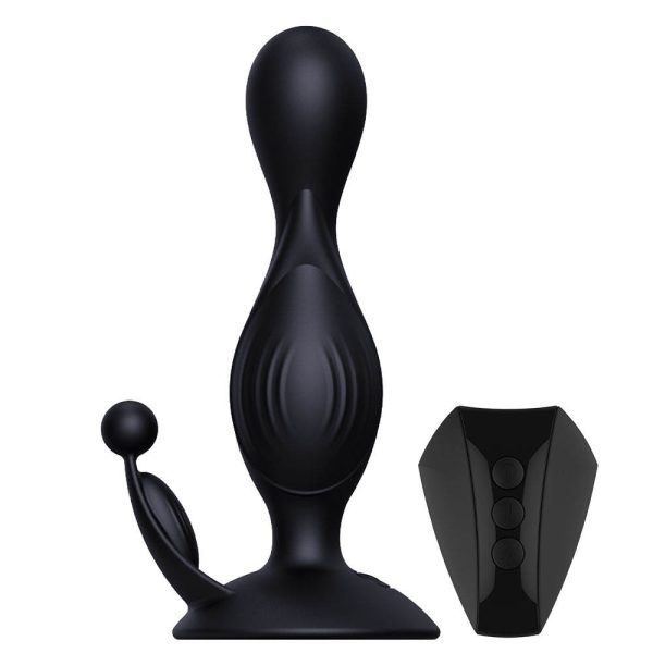 Anal Sex Toys Soft Silicone Male Prostate Massager Vibrating Anal Plug Vibrator Remote Anal Beads Dildo Sex Vibrator