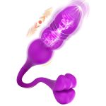 Anal Plug Vibrator Butt Plug Anal Dildo for Men Women Prostate Massager Anal Vibrator Thrusting & Vibrating Modes Sex Toys
