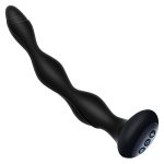 Anal Vibrator Butt Plug Vibrating Heating Shocking Anal Beads Prostate Massager Electric Shock 10 Modes for Men Women