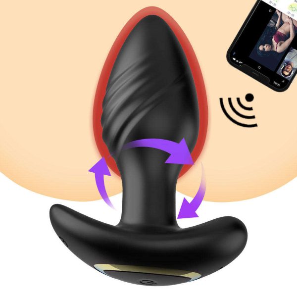 360 Rotation Adult Sex Toys Wireless APP-controlled Anal Plug Vibrator Women/Men Prostate Massager Gay Butt Plug Female