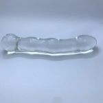OEM Anal Beads Butt Plug Glass Double-Ended Pleasure Wand Anal Trainer Toys with 4 Ball Adult Sex Toy for Men Women Couple Play
