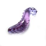 OEM Wholesale Prostate Massager Hippocampus Anal Prostate Plug Fancy pink Glass Dildo Anal Sex Toys Butt Plug