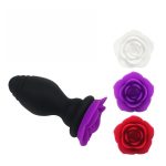 OEM New Rose Silicone Posterior Anal Plug G-Spot Posterior Dilation Climax Sex Toy