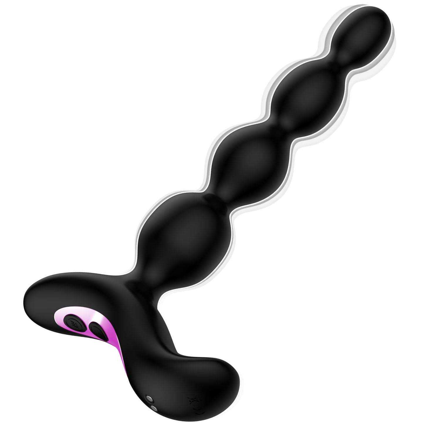 main_pic_0-699 OEM Male Prostate Massager Adult Sex Toys Anal Vaginal Beads Vibrator Silicone Vibrating G-Spot Anal Butt Plug - 图片 1