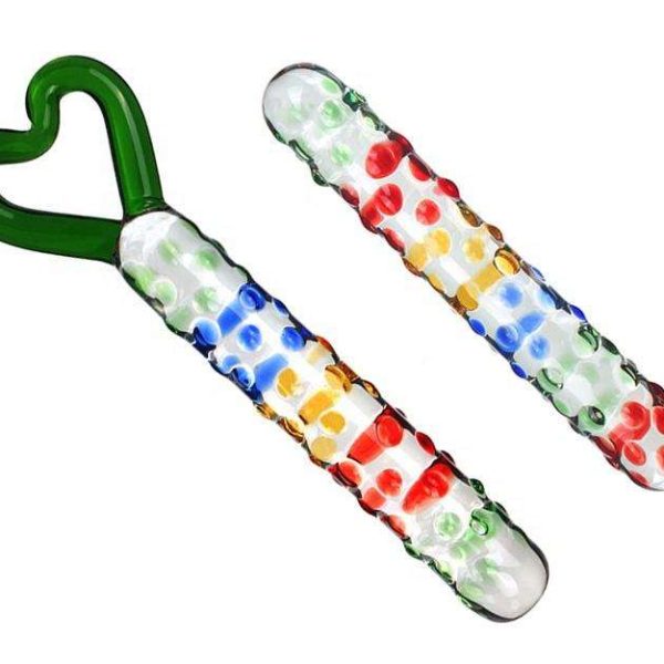 OEM Bumping Heart Shaped Vibrator Anal Transparent Anal Vibrator Plug Anal Toys for Lesbian Gay Couples