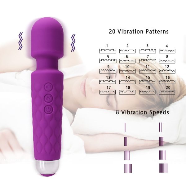 Wholesale OEM/ODM Creative Design Av Stick Body Wand Vibrator Female G Point Massager Sex Toys