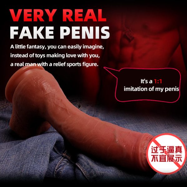 Factory Price Wholesale Sex Shop Products Liquid Silicone Huge Dildo Realistic Big Dildos for Women Sliding