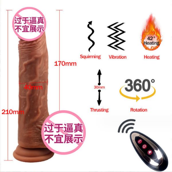 Thrusting Dildo Vibrator for Women Real Huge Dildo Female Masturbation Cock Dildos Grandes Sex Toys