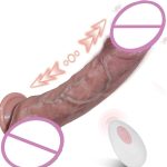3 in 1 Remote Control Large Thrusting Vibrating Dildo Realistic Huge Big Thick XXL Dildo Machine for Women
