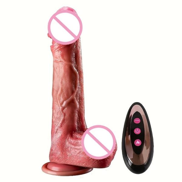 Hot Liquid Silicone Realistic Dildos Strong Suction Cup G Spot Vibrator Lifelike Penis Artificial Big Cock Sex Toy for Women Gay