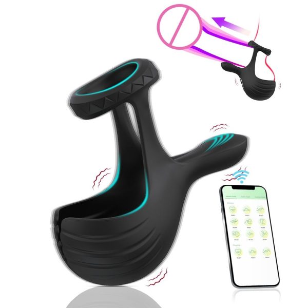 Male Prostate Massage Vibrator Anal Plug Wear Silicone Stimulate Massager Delay Ring Waterproof Toy for Men