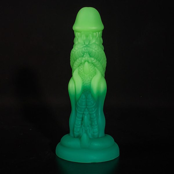 Realistic Silicone Flexible Alien Anal Dildos with Strong Suction Cup Ancient Mythical Beast Monster Dildos Toys