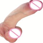 OEM Realistic Dildo Female Masturbation Adult Sexy Toys for Women Big Dildo Soft Penis Sexules Toys With Suction Cup Adult Toy