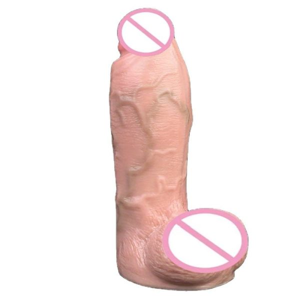 OEM Best Selling Flesh Skin Realistic Strapless Dildo Sex Toy Big Realistic Dildo Toy for Woman Masturbation