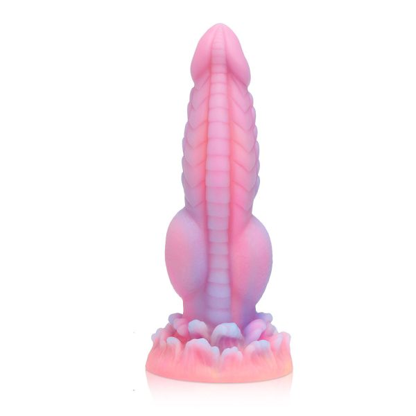 OEM New Style Silicone Wild Dog Shape Dildo Sex Toy for Woman Made in China Youjizz Com Lesbian Dildo Party
