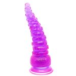 OEM Octopus Tentacle Sex Toy Dildo Curvature and Texture With Suction Cup for G-spot and Anal Stimulation