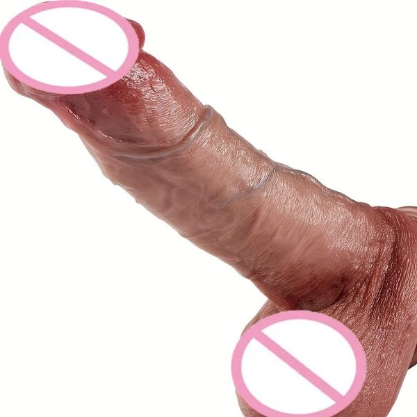 OEM Realistic Dildo for Beginners with Strong Suction Cup, Realistic Penis for G-Spot Stimulation Strapless Dildo Anal Sex Toys