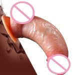 OEM Real Dildo Mushroom Head Realistic Big Dildo Vibrator Sex Toy for Women Vibrator and True Feel Penis Vibrator