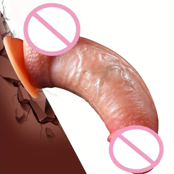 OEM Real Dildo Mushroom Head Realistic Big Dildo Vibrator Sex Toy for Women Vibrator and True Feel Penis Vibrator