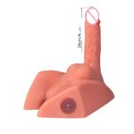 OEM Realistic Huge Dildo Masturbators Sex Toy Products Half Body Male Torso with Big Dildo Man Full Body for Girl