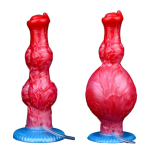 OEM 22.8cm Squeezing Inflatable Water Spray Shaped Dildo for Private Masturbation and Cleaning of the Backyard Silicone Rod