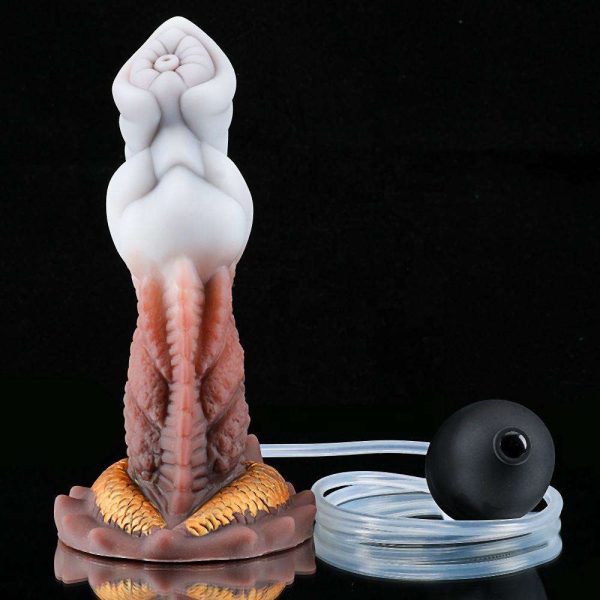 OEM Monster Squirting Silicone Ejaculating Dildo Adult Toys for Women Men with Knots Alien Fantasy Dildo