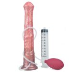 Factory Hot Sell Animal Big Horse Dildo Long Silicone Penis Realistic Squirt Toys Ejaculation Squirting Dildo for Women and Men