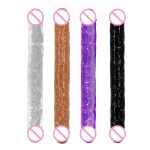 Cheap and Colorful Dildo TPE Realistic Huge Artificial Penis for Women Wholesale Crystal Dildo With Discreet Packaging