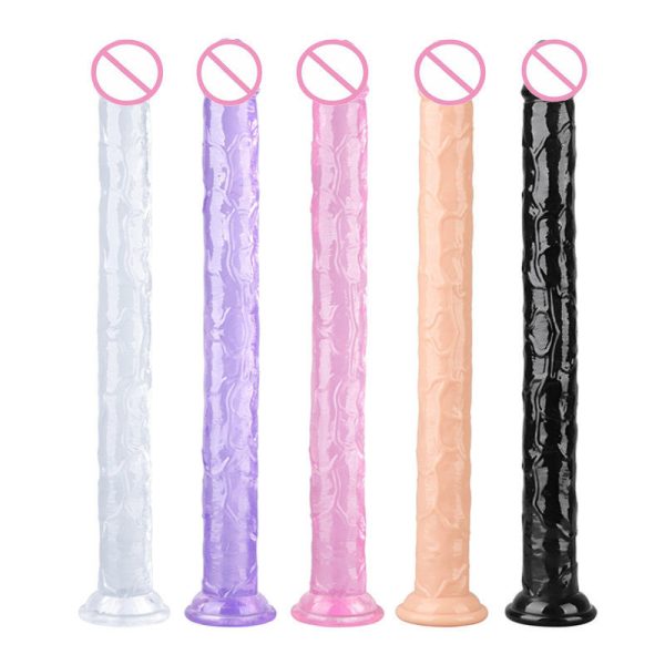 46mm Realistic Dildo Anal Sex Extremely Soft Dildo Soft Lifelike Beginner Sex Toy Jelly Dildo G Spot Adult Sex Toys for Women