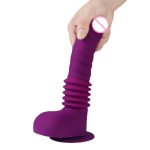 OEM Big Dildo Vibrator for Women Realistic Huge Penis Sex Toy Real Dick Wireless Remote Control% - 图片 2