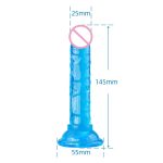 Cheap Price Wholesale Dildo TPE Realistic Huge Artificial Penis for Women Wholesale Crystal Dildo with Discreet Packaging - 图片 2