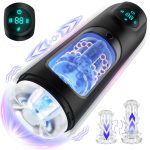 Automatic Double Beaded Rings Stimulation Vibrating Thrusting Male Masturbators Electric Stroker Sex Toys for Men Masturbating - 图片 2