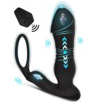 Vibrating Prostate Massager Dildo Anal Vibrator Remote Control Butt Plug Stimulator G-spot Anal Masturbation for Men - 图片 2