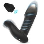 New Arrival Anal Plug Silicone Charging Telescopic Anal Plug Powerful Remote Control Prostate Massager Anal Vibrator - 图片 2
