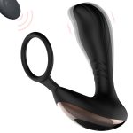 Best Selling Anal Plug for Men Double Motor Telescopic Anal Plug Powerful Remote Control Prostate Massage - 图片 2