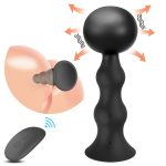 Hot Selling Adult Anal Toys Silicone Remote Control Prostate Massager Huge Butt Plug Expansion Inflatable Anal Plug - 图片 2