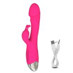 Rabbit Vibrator for Women Vagina Nipple Massage Dildo Powerful G Spot Female Clitoris Stimulator Silent Adults Sex Toy - 图片 2