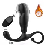 Remote Control Male Prostate Massager Vibrating Anal Plug G-spot Vibrator Anal Training Device Silicon Sex Toy - 图片 2