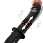 G Spot Vibrator Dildo Soft Silicone Sex Toys Vibrators with 10 Modes Personal Massagers for Clitoral Stimulation - 图片 2