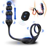Wireless Remote Control 9 Vibrating Modes 3 in 1 Prostate Testicles Stimulator Male g Spot Vibrator Prostate Massager - 图片 2
