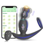 Rotating Butt Plug Vibrators Sexy Toys APP Wireless Remote Control Sex Toys Prostate Massager Cock Ring for Adult 18 - 图片 2