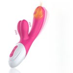 8 Frequency 5 Speeds Dual Vibration Heating Clitoris G Spot Clitoral Stimulator Sex Vibrators Dildo Rabbit Vibrator - 图片 2