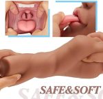 OEM 3in1 Double Hole Male Sex Toy Oral Sex Simulation Aircraft Cup Pocket Pussy Adult Male Masturbation Device - 图片 2