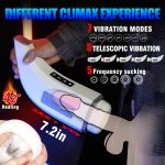 OEM Men's Sucking Masturbation Device Male 3 in 1 Heating Masturbator for Men Male Masturbator - 图片 2