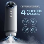 OEM Realistic Pocket Pussy Mens Stroker Milking Machine Sucking Thrusting Heating Automatic Male Masturbator Sex Toys - 图片 2