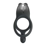 OEM Silicone Strong Vibration Penis Cock Ring USB Charging and Long Time Delay for Male Female-masturbators Product - 图片 2