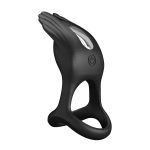 OEM USB Charging Silicone Couples Masturbator Long Time Delay Vibrator Penis Cock Ring for Intimacy Use - 图片 2