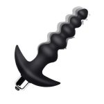 OEM 10-Vibration-Mode Waterproof Silicone Anal Beads Butt Plug Flexible Bullet Vibrator for Anal Masturbation Sex Toy - 图片 2